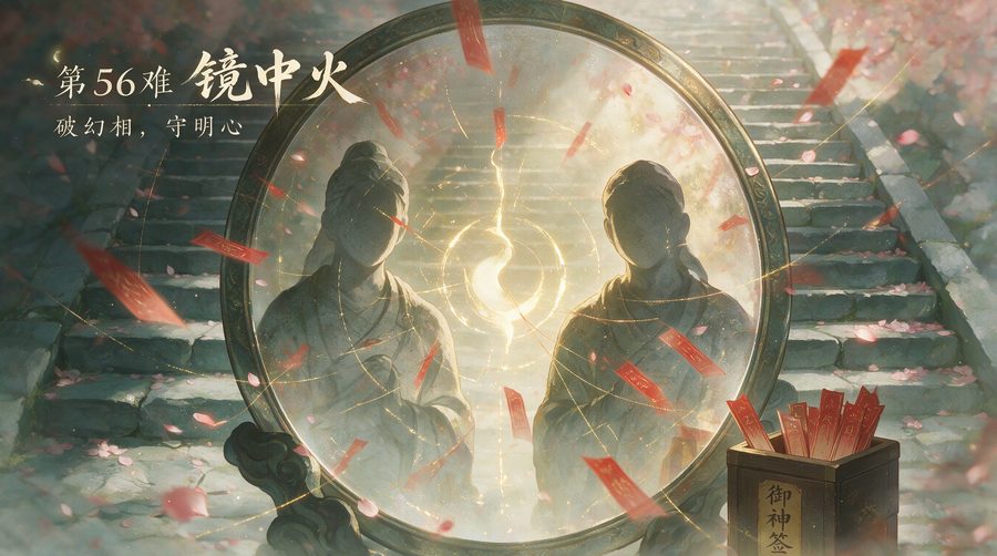 第56难·朱紫国行医心相图