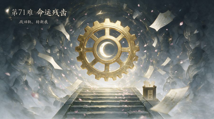 第71难·隐雾山遇魔心相图