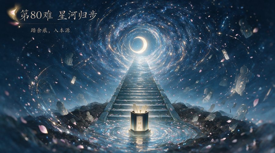 第80难·凌云渡脱胎心相图